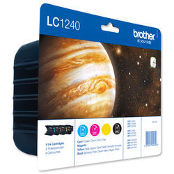 BROTHER INK CART VALUE PK LC1240VALBP BROTHER INK CART VALUE PK LC1240VALBP